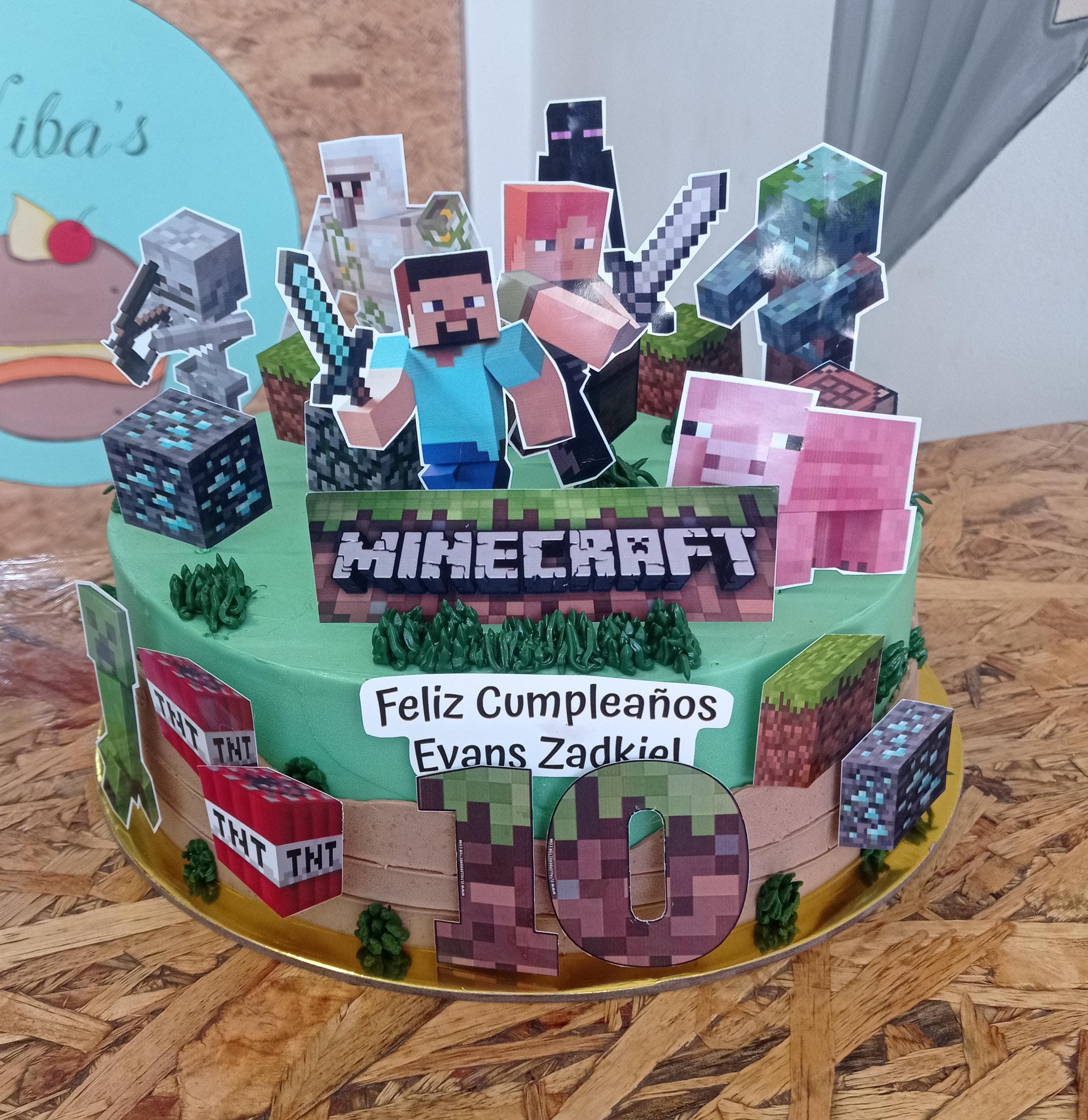 Torta Minecraft